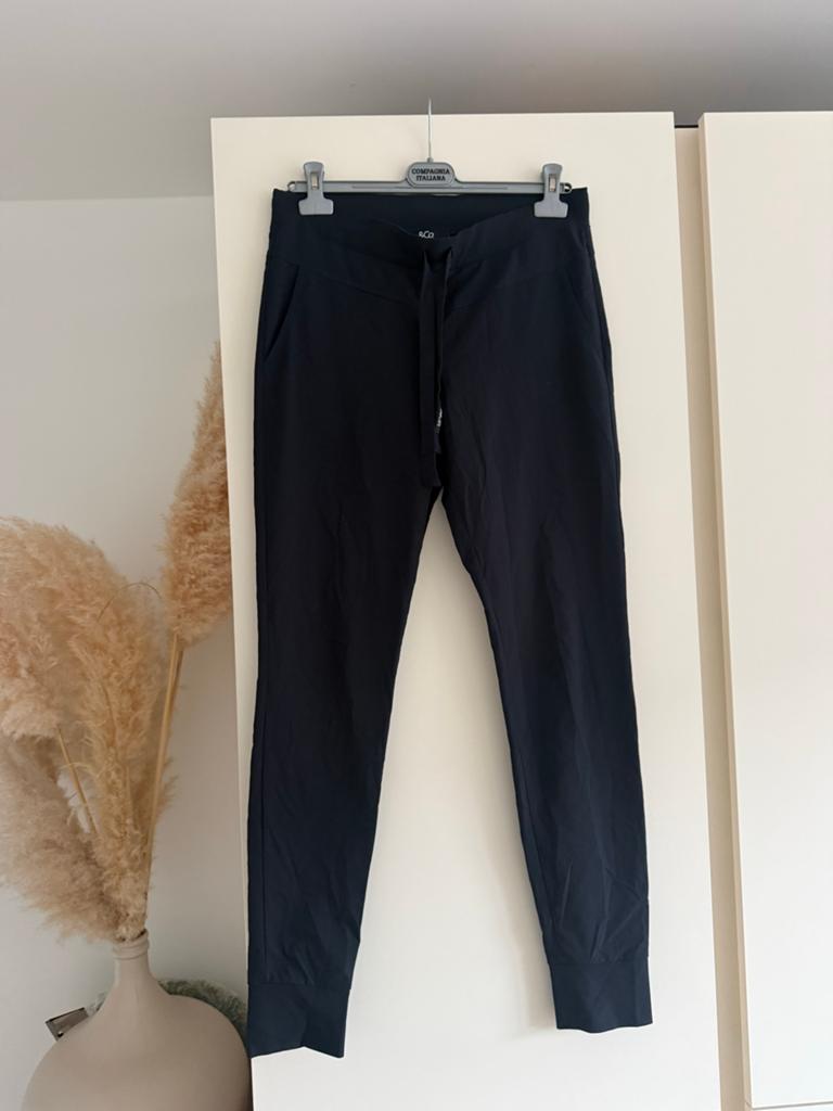 &Co Woman broek maat M, Ophalen of Verzenden, Gedragen, Maat 38/40 (M), Zwart