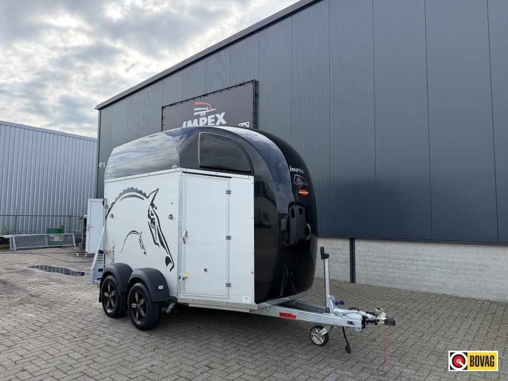 Bij Impex Bockmann Big Champion SKA WCF zadelk aluminium, Nieuw, Aluminium, 2-paards trailer