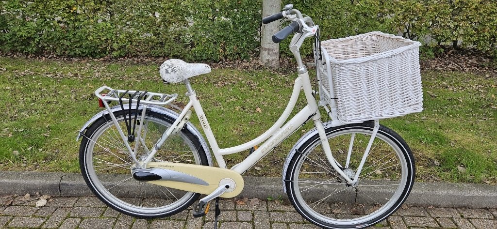 Batavus Diva met Mandje Damesfiets, Fietsen en Brommers, Ophalen, (Extra) lage instap, Batavus, 56 cm of meer