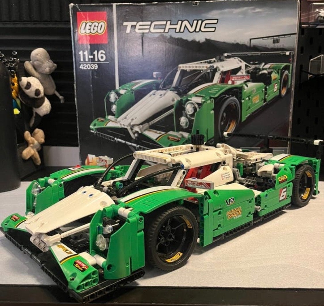 LEGO Technic 42039 – 24 Uur Raceauto met doos, Ophalen of Verzenden, Gebruikt