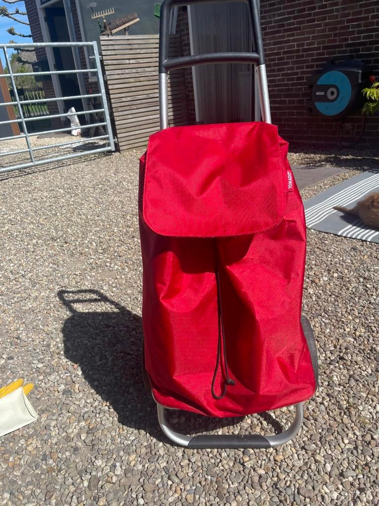 Tomado boodschappentroley, Ophalen, Gebruikt, Rood, 30 cm of meer