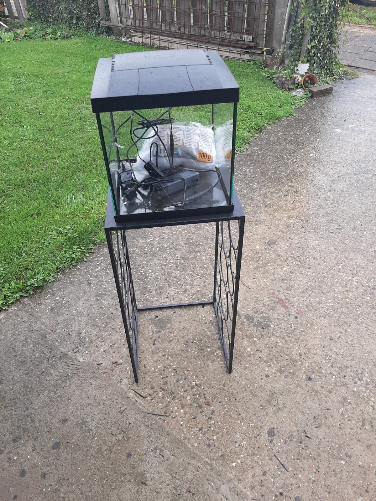 Aquarium 30x30, Ophalen, Leeg aquarium