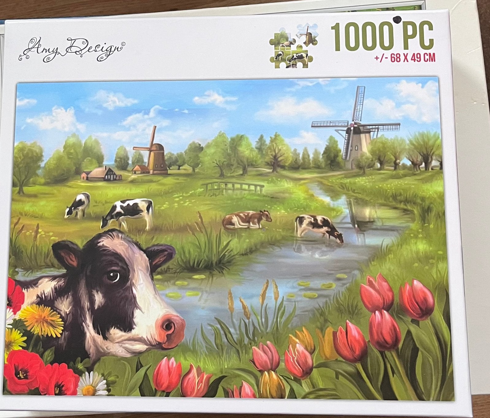 Legpuzzel - Nederland, Ophalen of Verzenden, 500 t/m 1500 stukjes, Gebruikt, Legpuzzel