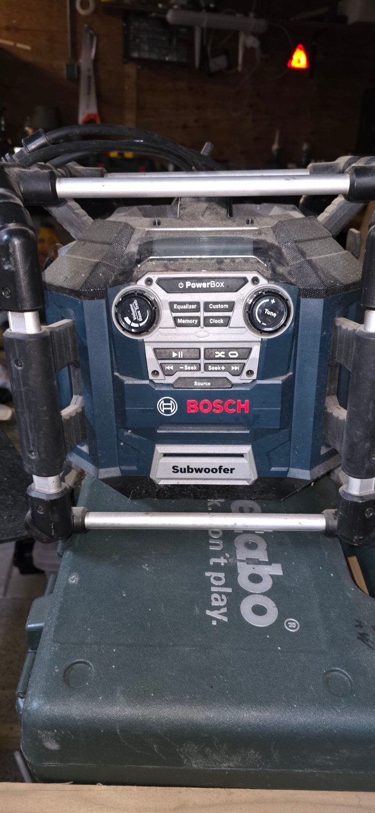 bosh bouwradio, Doe-het-zelf en Verbouw, Gereedschap | Boormachines, Ophalen, Kolomboormachine