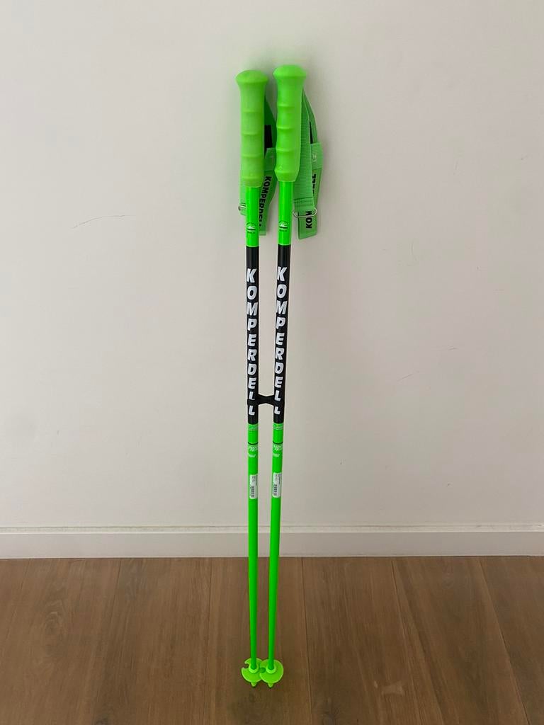Komperdell Nationalteam junior - 115 cm, Sport en Fitness, Overige merken, Stokken, 100 tot 140 cm, Ophalen of Verzenden