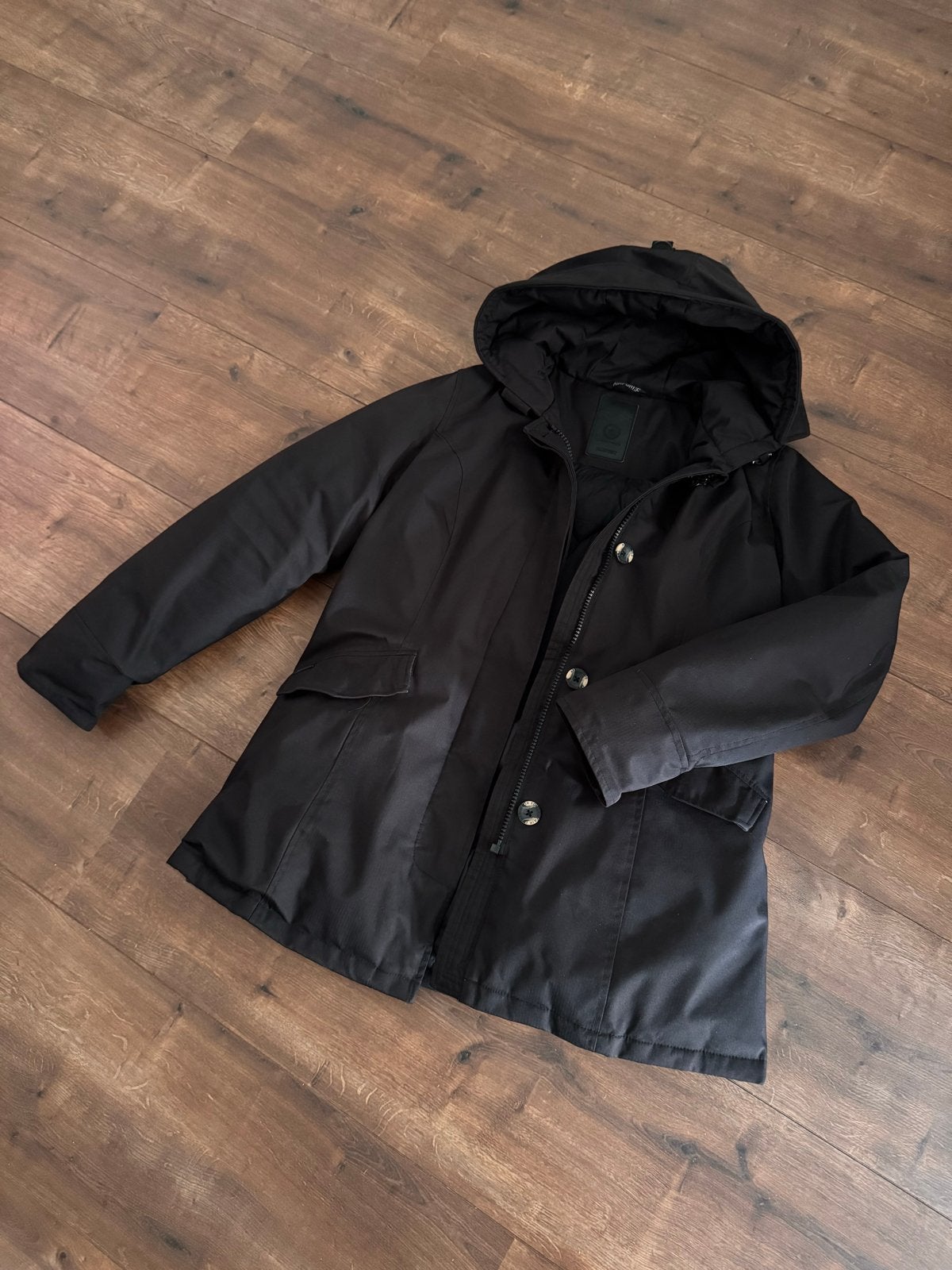 Airforce winterjas XL - Zo goed als nieuw, Ophalen of Verzenden, Zo goed als nieuw, Maat 46/48 (XL) of groter, Zwart
