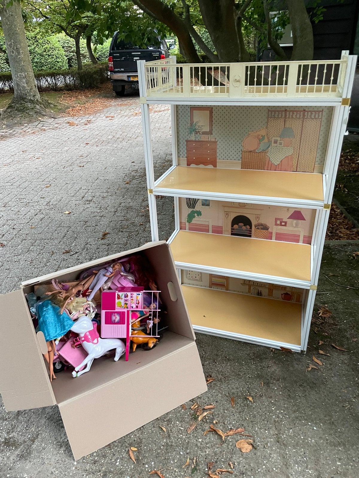 Poppenhuis, Ophalen, Gebruikt, Poppenhuis