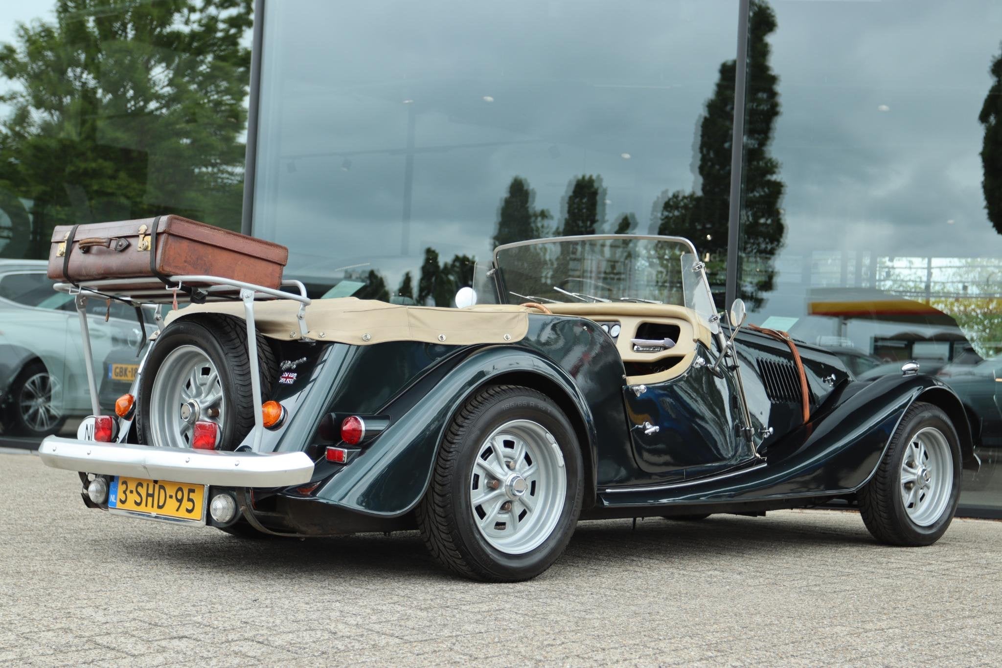 MORGAN 4/4 1.6 4-SEATER 1983 | BAGAGEREK | GROEN, Auto's, Gebruikt, 4 cilinders, Cabriolet, 4 stoelen