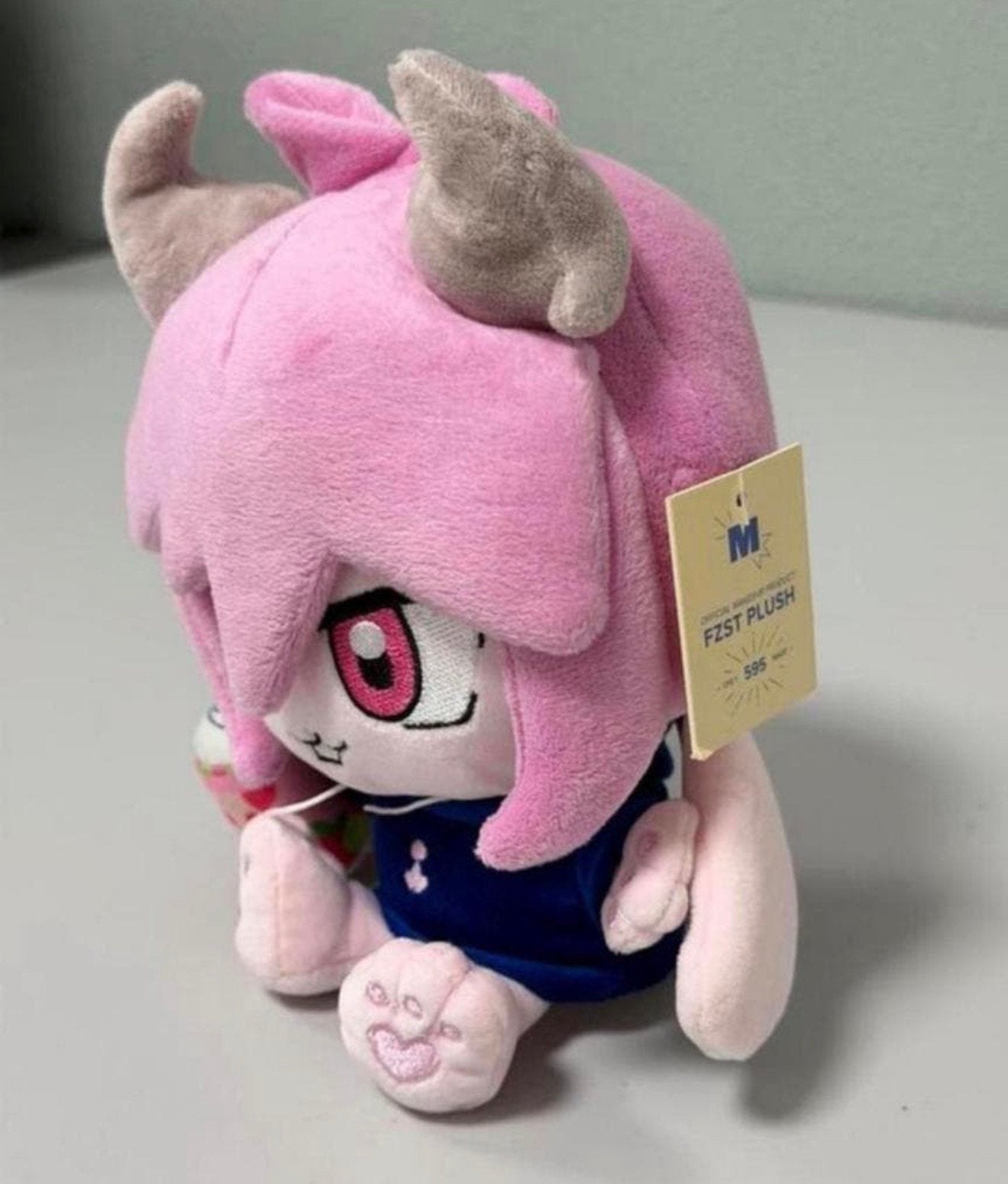 Makeship Fzst Furry Plush Toy LE 595 Bunny youtube zeldzaam, Nieuw, Ophalen of Verzenden, H, H