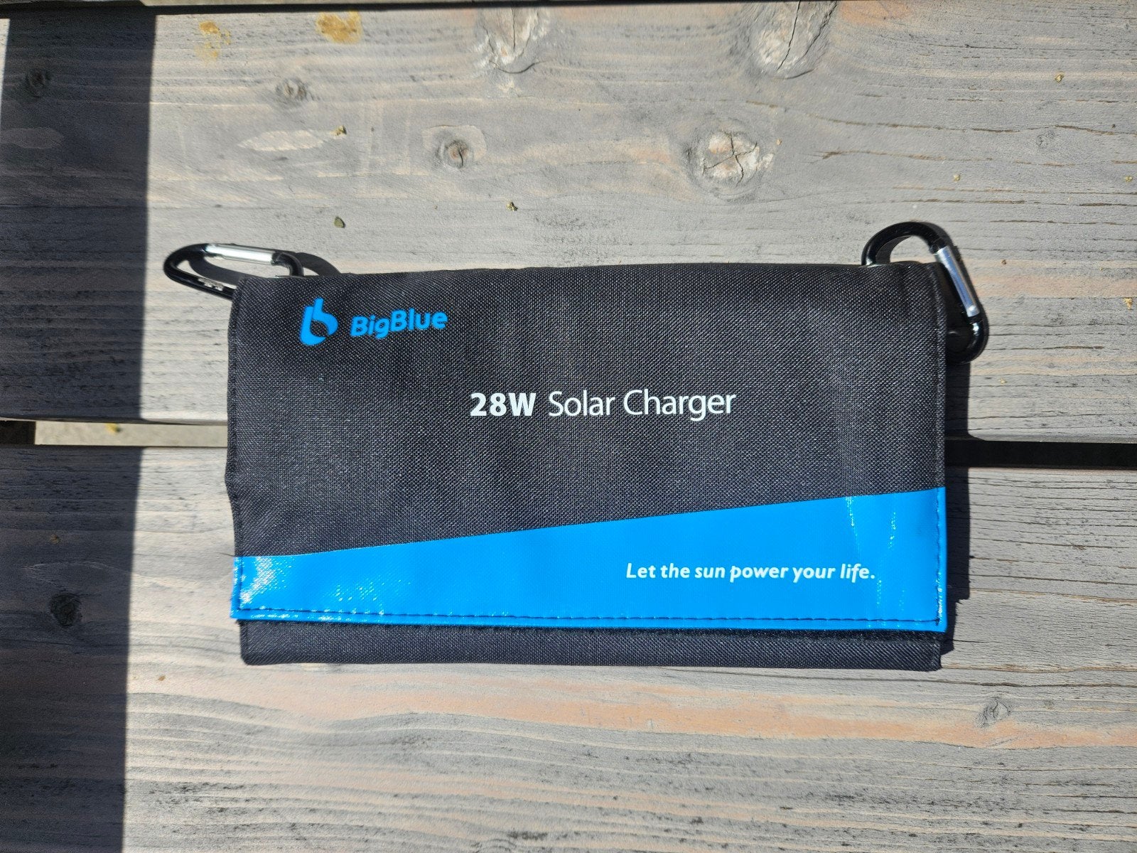 BigBlue 28W Opvouwbare Zonnepaneel Oplader, Ophalen of Verzenden, Zo goed als nieuw