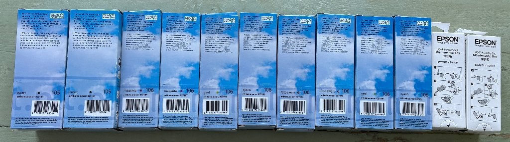 123 inkt voor ecotank 106 Epson printers, Computers en Software, Fotoprinter, Nieuw, Ophalen of Verzenden, Epson
