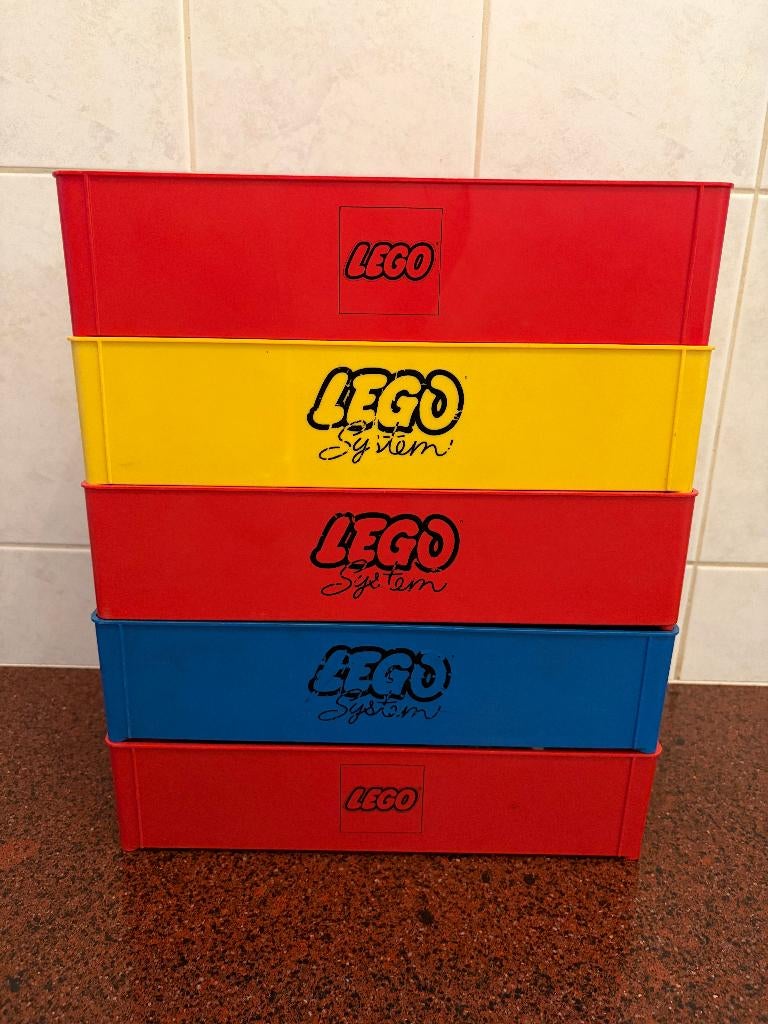 Lego vintage bakken 70ejaren., Ophalen of Verzenden, Gebruikt, Meerdere sets, Lego