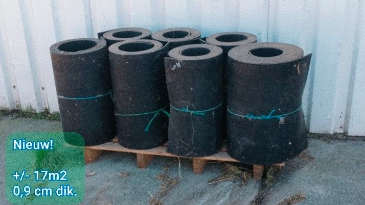 nieuwe rubberen (stal) matten., Dieren en Toebehoren, Ophalen, Nieuw