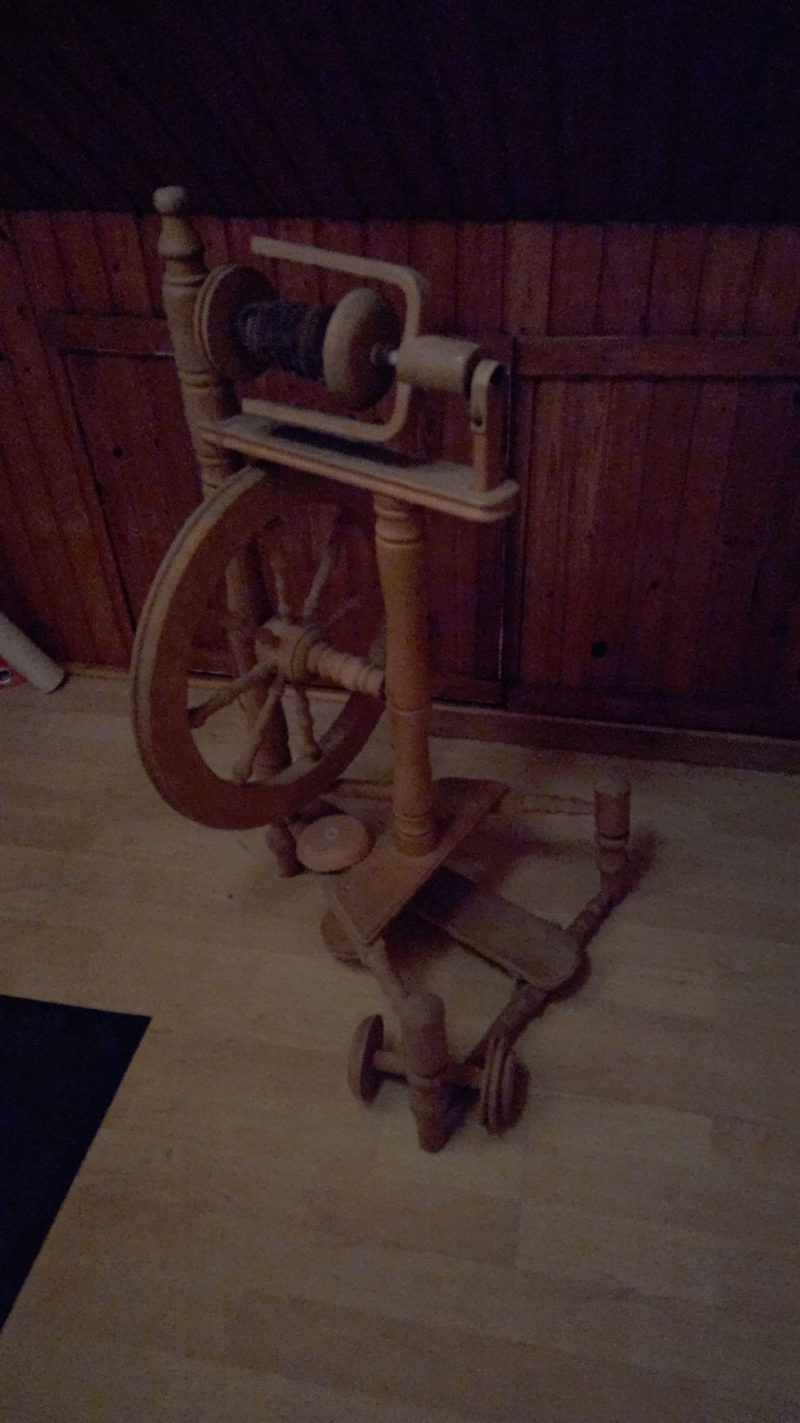 Antiek Spinnewiel, Ophalen, Gebruikt, Spinnewiel