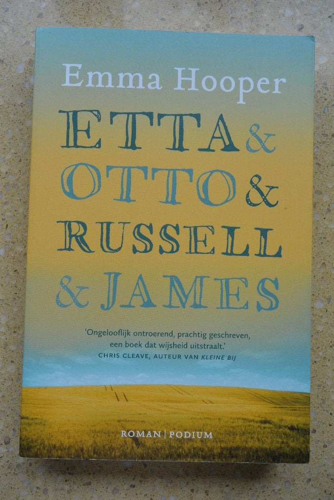 Etta & Otto & Russell & James - Emma Hooper - Roman, Gelezen, Europa overig, Ophalen of Verzenden, Emma Hooper