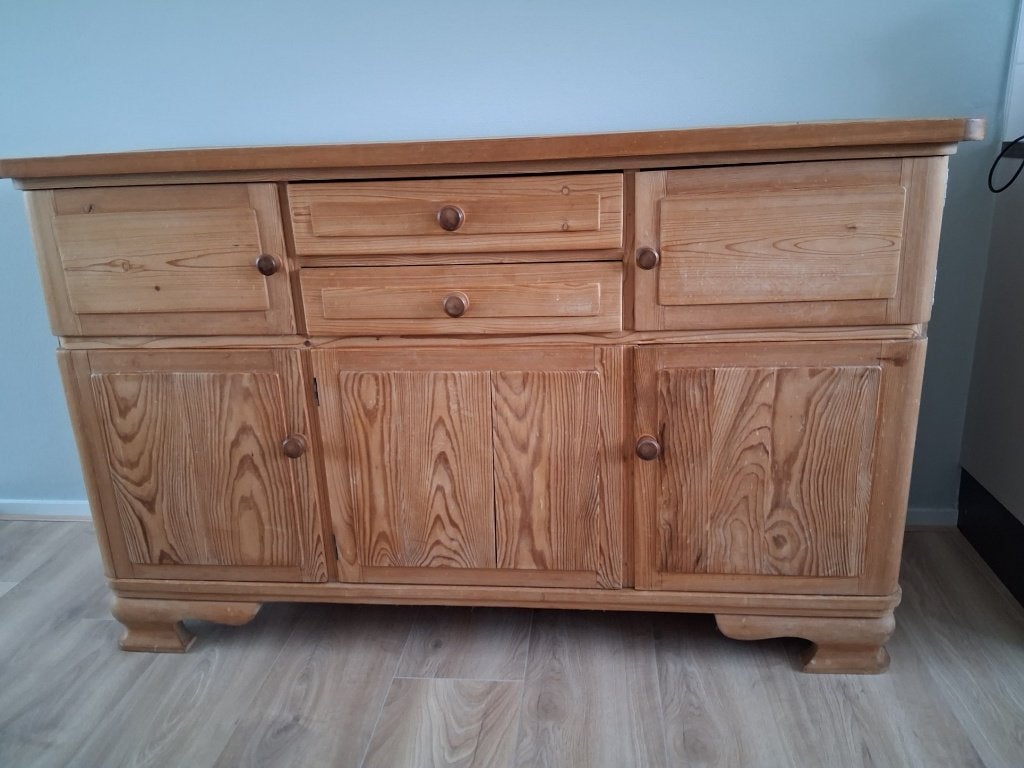 mooi oud grenen dressoir, Antiek en Kunst, Antiek | Meubels | Kasten, Ophalen