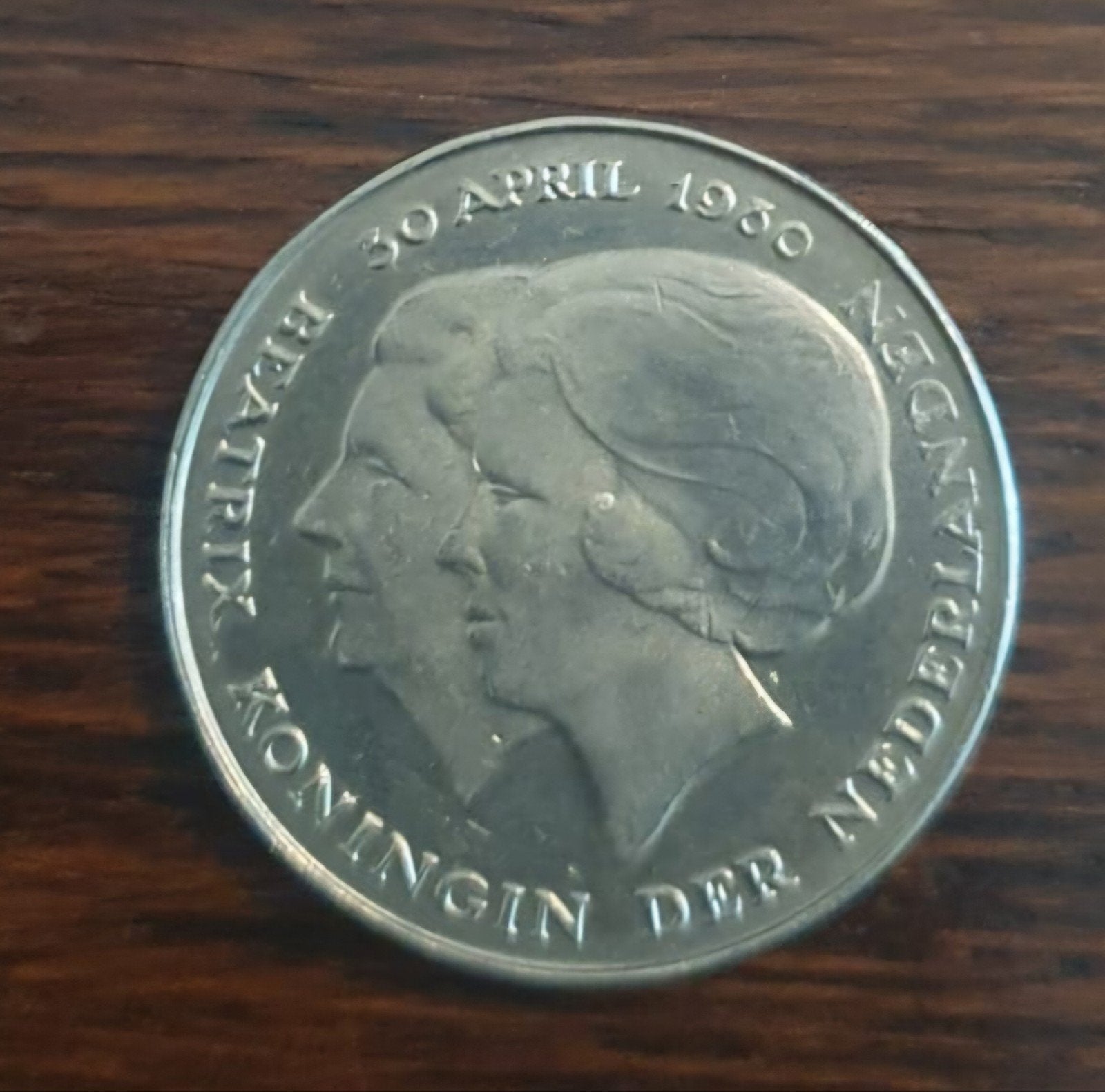 32 Nederlandse Rijksdaalders - Koningin Beatrix 1980, Ophalen of Verzenden, Losse munt