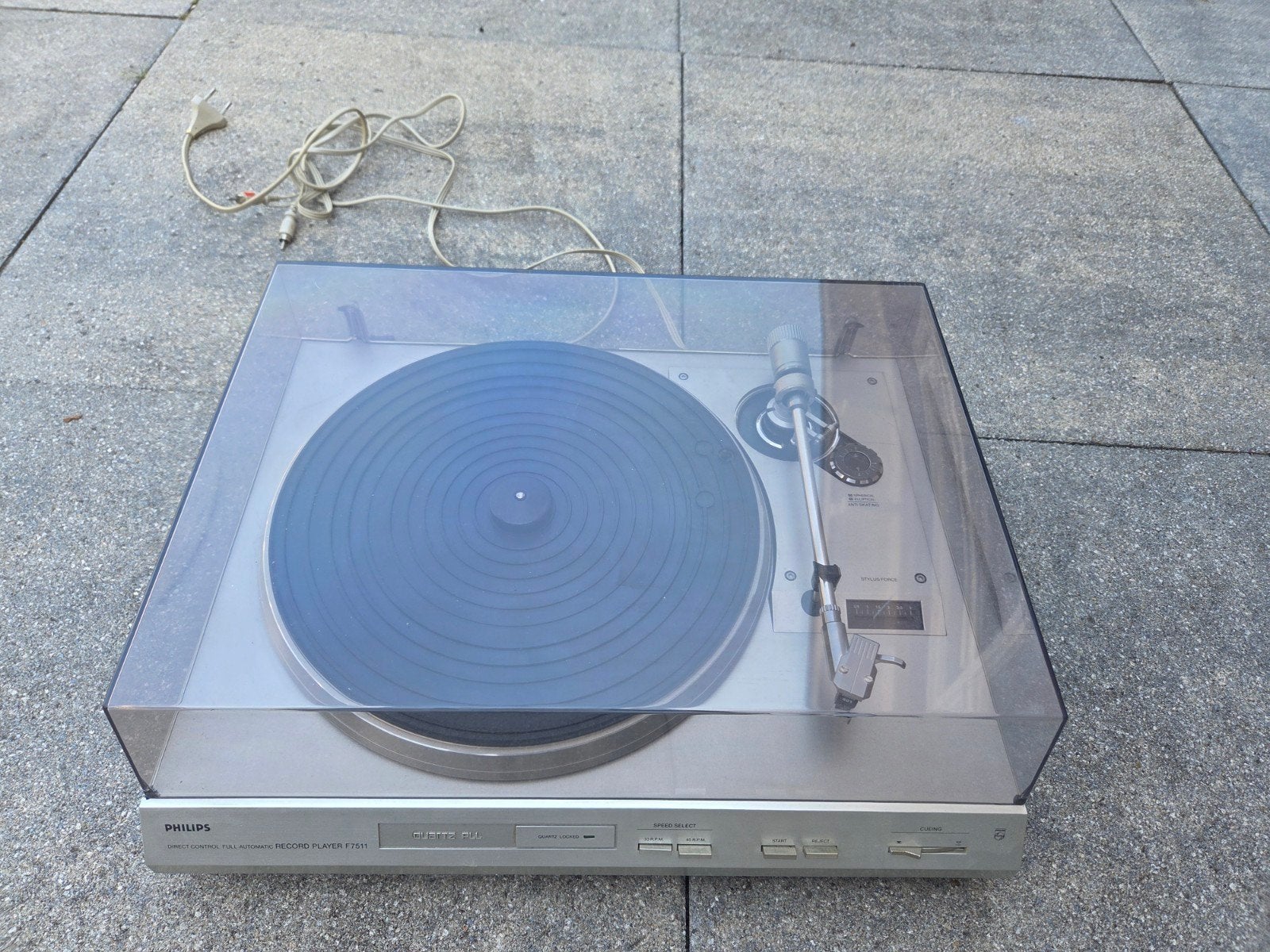 Philips F7511 Direct Control Platenspeler, Ophalen