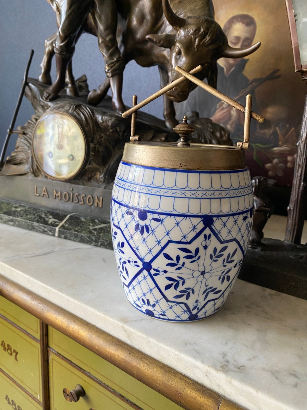 Alex katsch antieke pot, Ophalen
