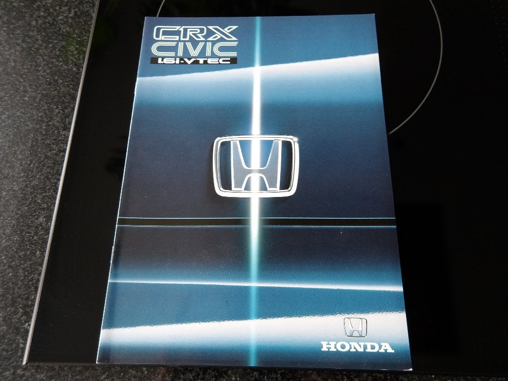 Honda CRX Civic LSi-VTEC Brochure, Ophalen of Verzenden, Zo goed als nieuw, Honda
