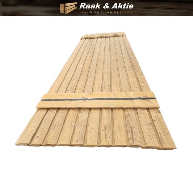 2.23 m2 rabat hout - channelsiding - 2.0x7.5 cm - nr: tp121