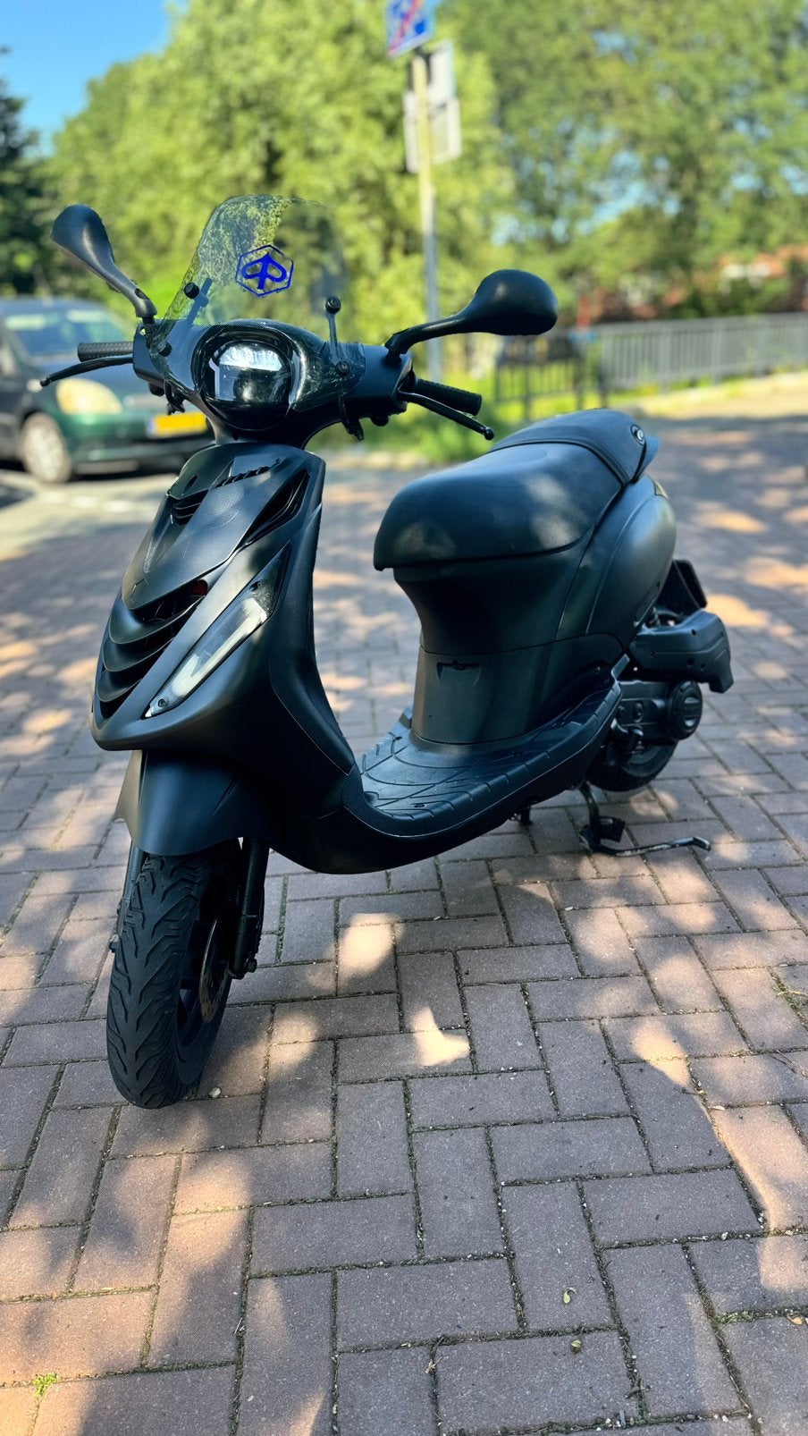 Piaggio Zip | BROM |, Fietsen en Brommers, Scooters | Piaggio, Zo goed als nieuw, Zip, Maximaal 45 km/u, Benzine, Ophalen of Verzenden
