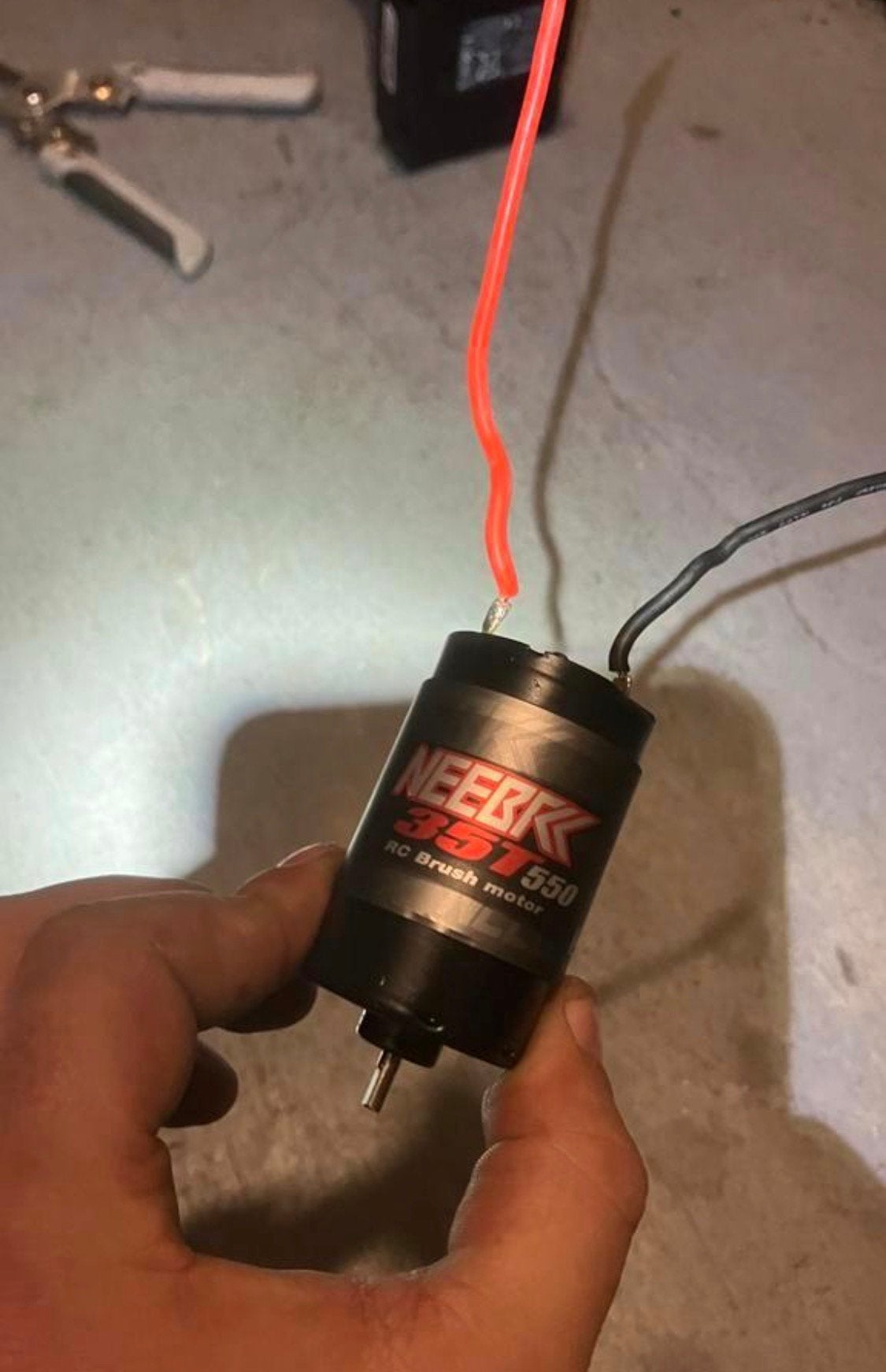 Nieuwe motor past op de traxxas autos, Ophalen of Verzenden, Zo goed als nieuw, Onderdeel