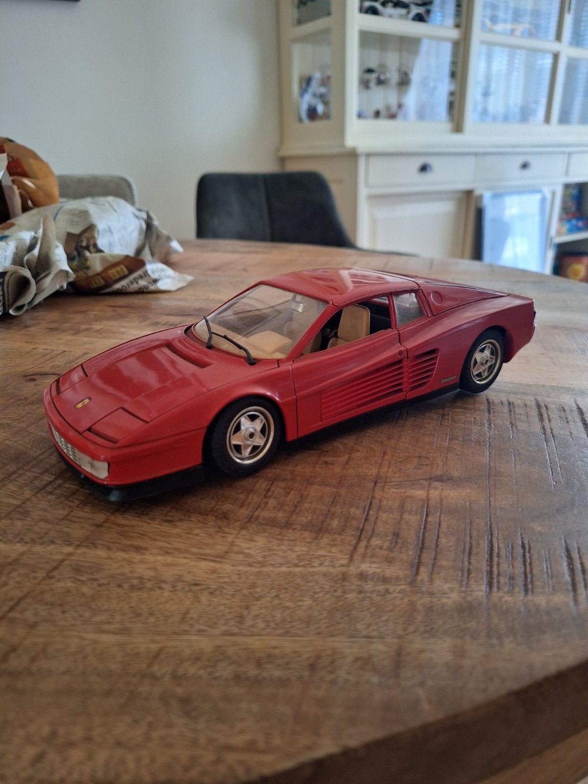 Ferrari, Ophalen of Verzenden, Zo goed als nieuw, Bburago
