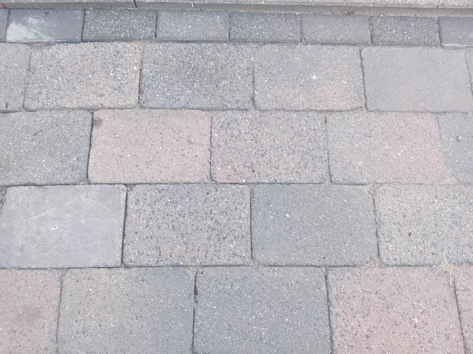 12 tegels 20 X 30 cm grijs rood - gratis / betontegels, Tuin en Terras, Tegels en Klinkers, Ophalen, Gebruikt, Minder dan 5 m²