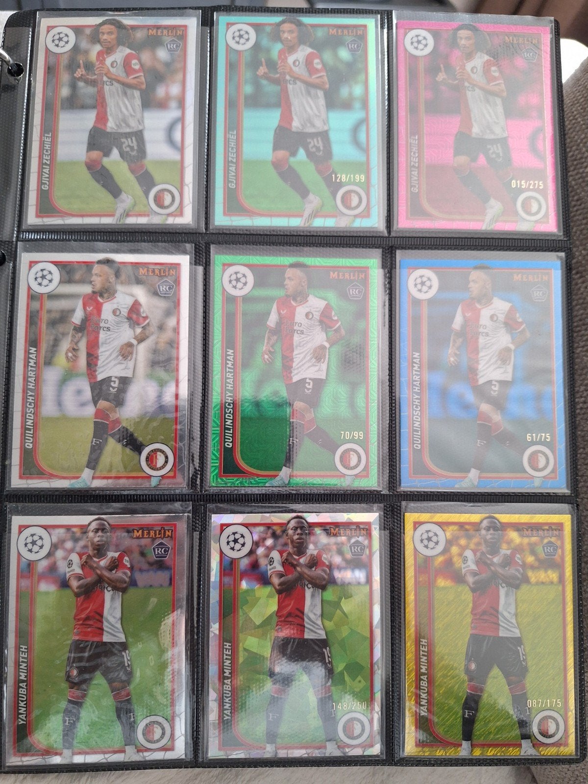 Topps 15x Feyenoord., Ophalen of Verzenden, Nieuw, Feyenoord, Poster, Plaatje of Sticker