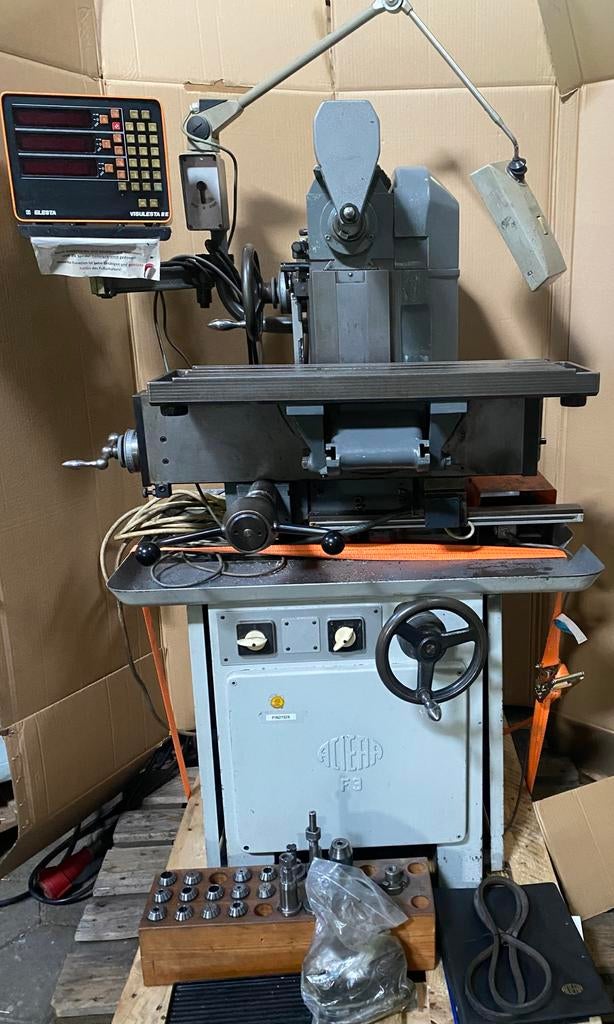 1250,-€ Aciera f3 "OPRUIMING " ( schaublin Fehlmann Sixis), Ophalen of Verzenden, Zo goed als nieuw, Freesbank
