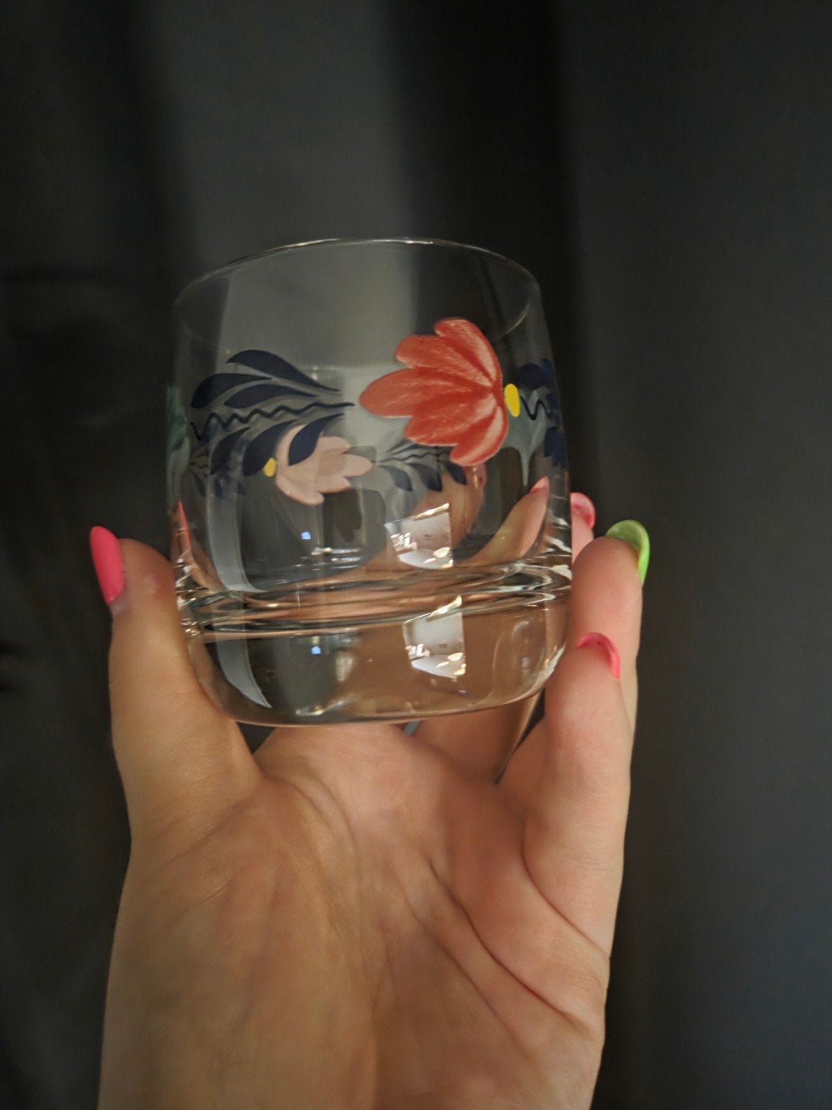 Glas Boerenbont, Huis en Inrichting, Ophalen, Zo goed als nieuw, Meerkleurig, Overige merken