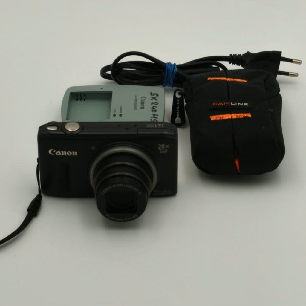 Canon Powershot SX240 HS Digitale camera 21.1 MP - Zgan, Canon, Zo goed als nieuw, Support@canon.com, 30-2, Shimomaruko 3-chome, Ohta-ku
Tokyo 146-8501
Japan