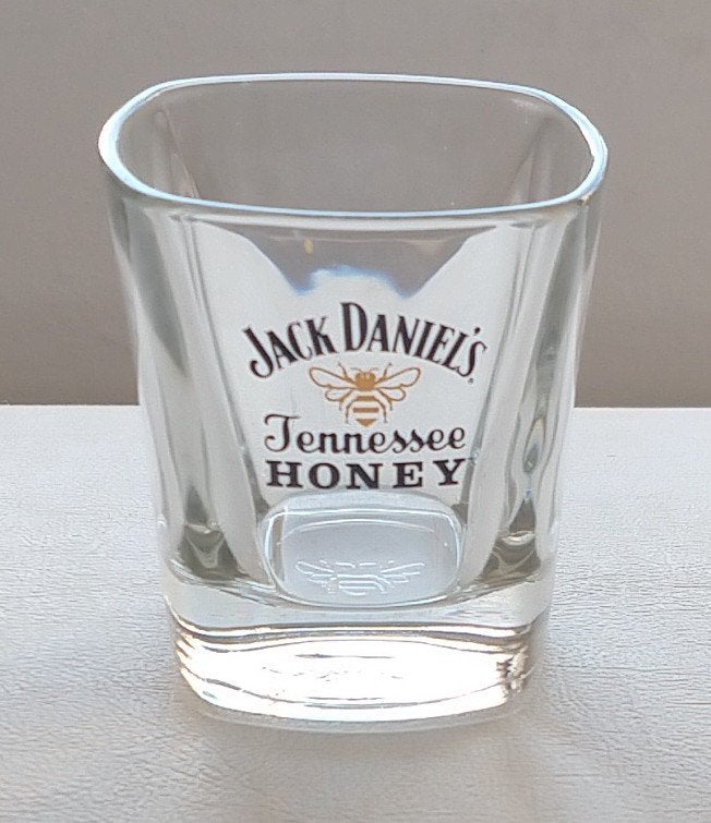 whisky glas honey Jack Daniels Tennessee, volgnr 76, Verzamelen, Ophalen of Verzenden, Zo goed als nieuw, Overige typen