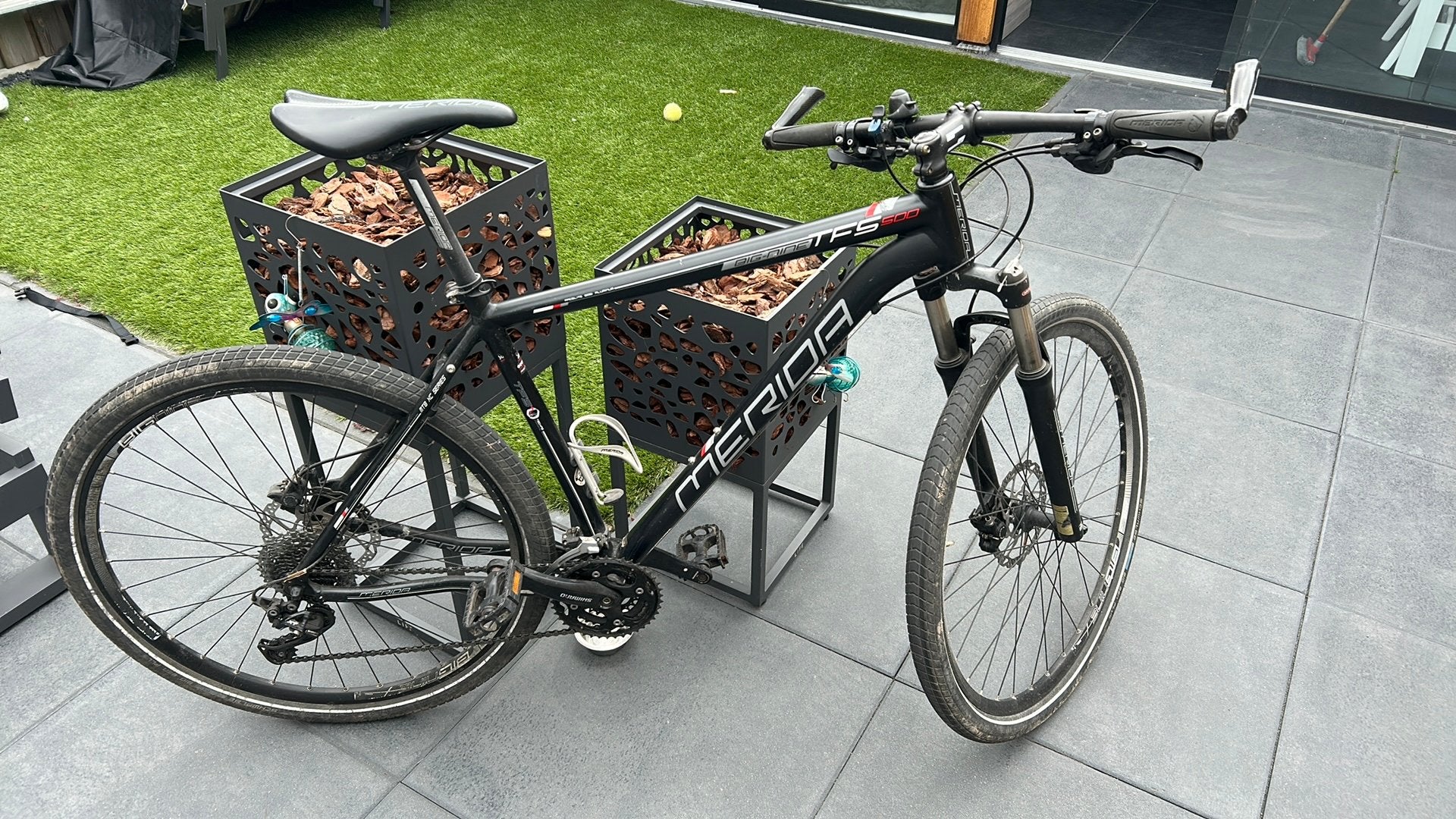 Merida Big One TFS 500 Deore XT Zwart, Ophalen, Gebruikt, 57 cm of meer, Hardtail