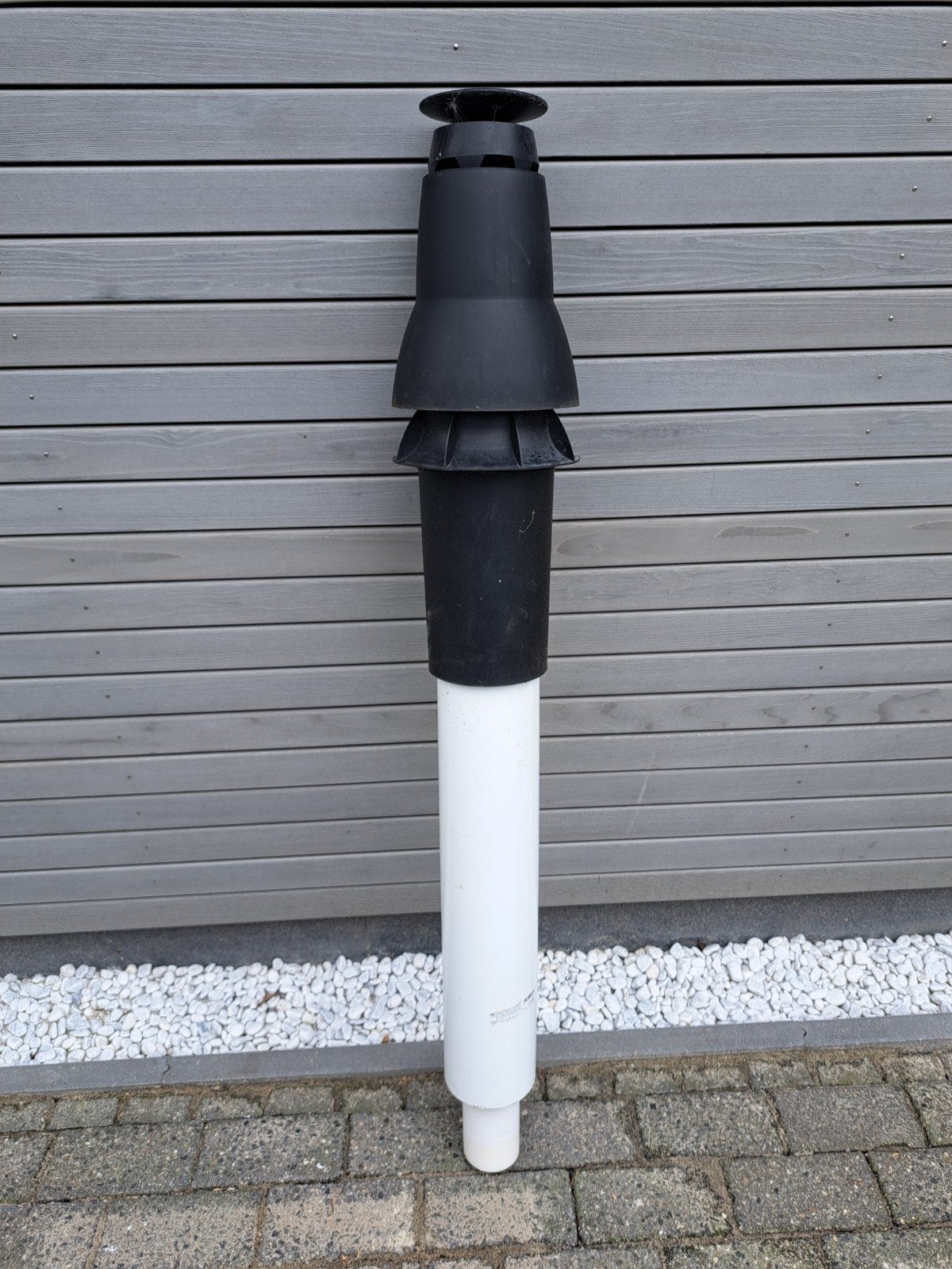 Dakdoorvoer Skyline PP 80/125 Zwart - Ventilatie, Ophalen