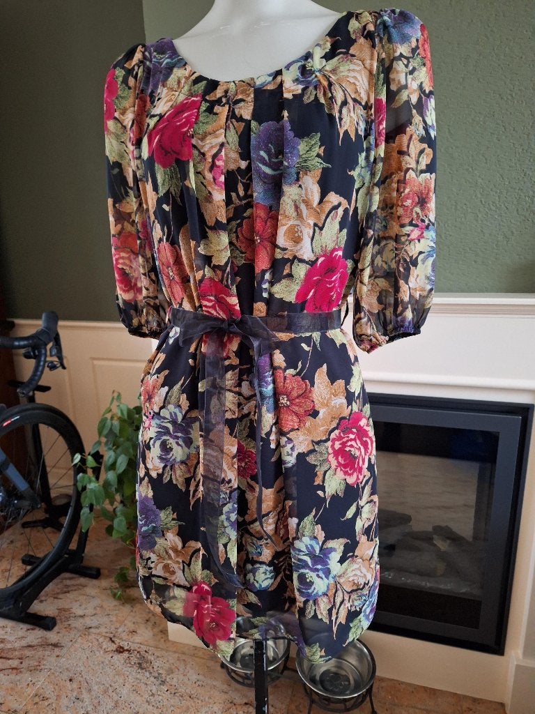 Biscuit prachtige top tuniek S 36, Zo goed als nieuw, Maat 36 (S), Meerkleurig, Meerkleurig