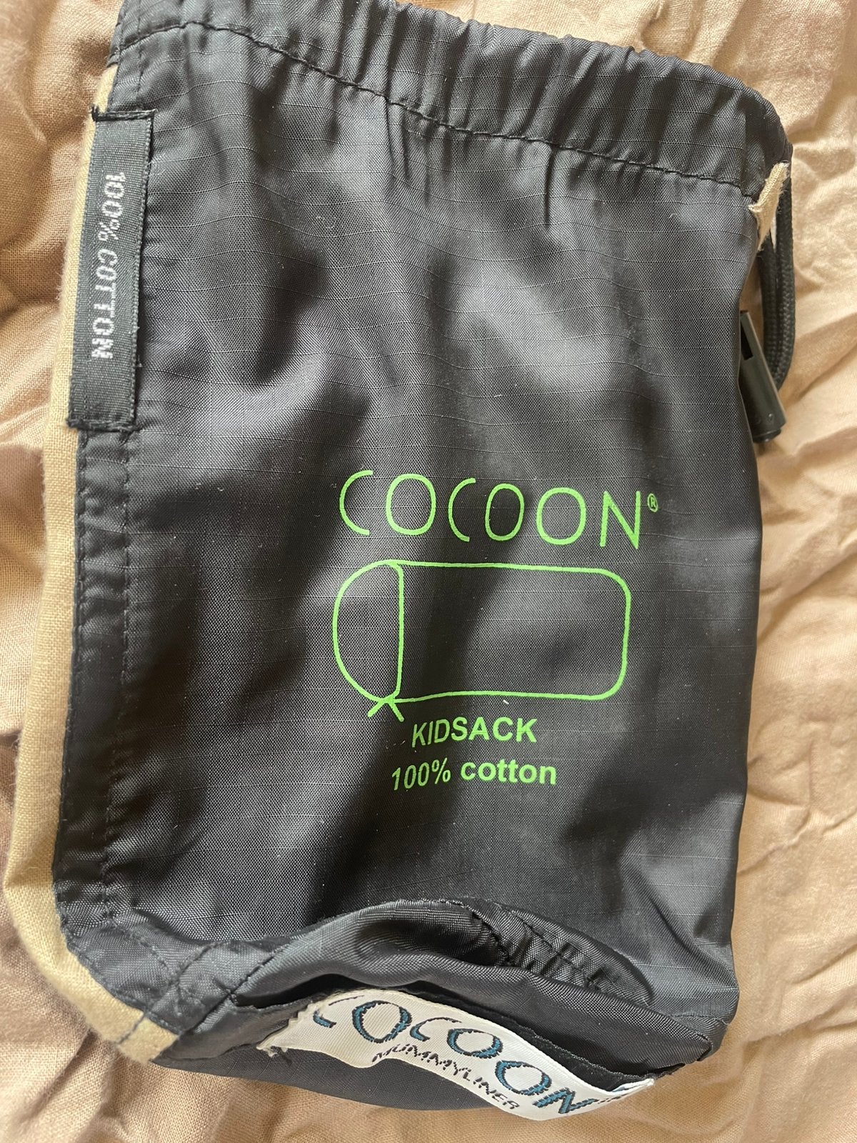 Lakenzak kind 150 cm katoen, Ophalen of Verzenden, Zo goed als nieuw