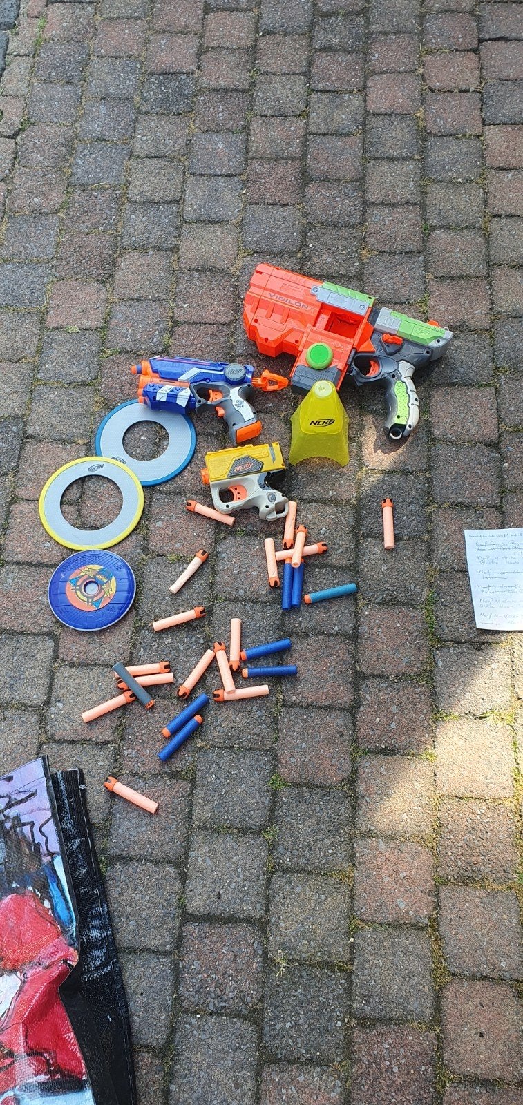 Nerf VORTEX VIGILON, N-strike Elite, Firestrike set, Ophalen of Verzenden, Gebruikt