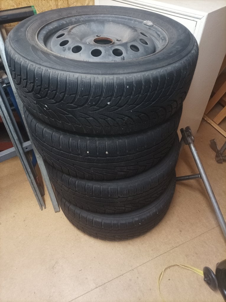 Set van 4 stalen velgen 15 inch, Ford, Fiesta, Ophalen, Gebruikt