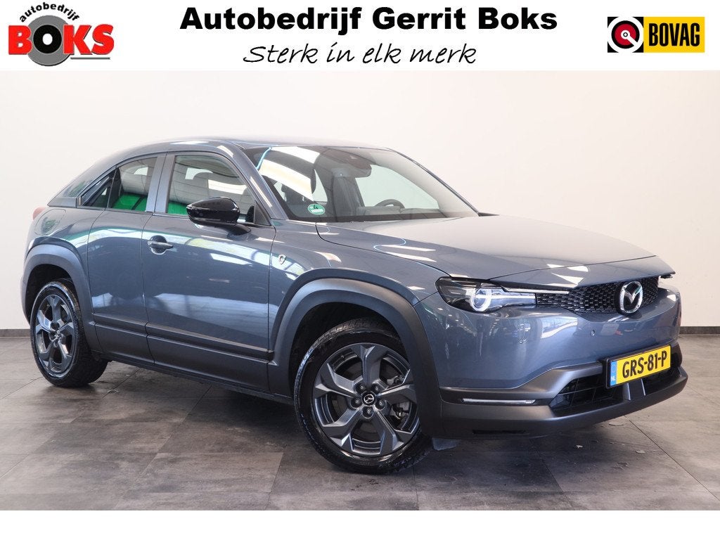 Mazda MX-30 e-SkyActiv R-EV 170 Exclusive-line LED ACC PDC C, Auto's, Mazda, Stof, Gebruikt, Met garantie (alle), Origineel Nederlands