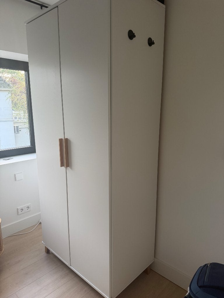 Goossens Kledingkast 52x91x203, Huis en Inrichting, Ophalen, Met deur(en), Gebruikt, 75 cm of meer