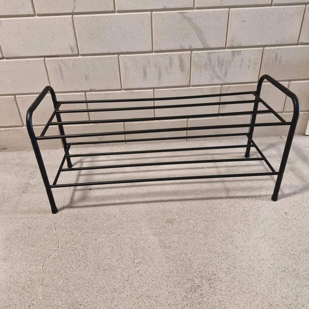 Schoenenrek zwart, Ophalen