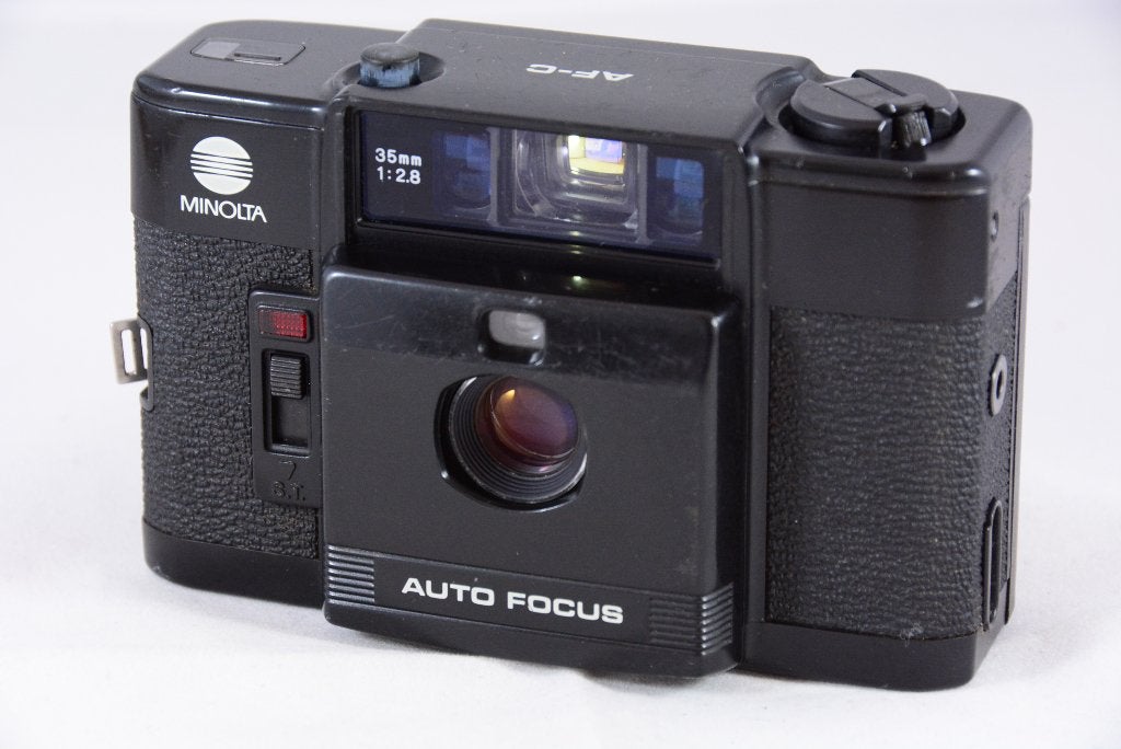 Minolta AF-C vintage jaren '80 point 'n shoot TOPSTAAT, Gebruikt, Compact, Ophalen of Verzenden, Cameraforsale@live.nl