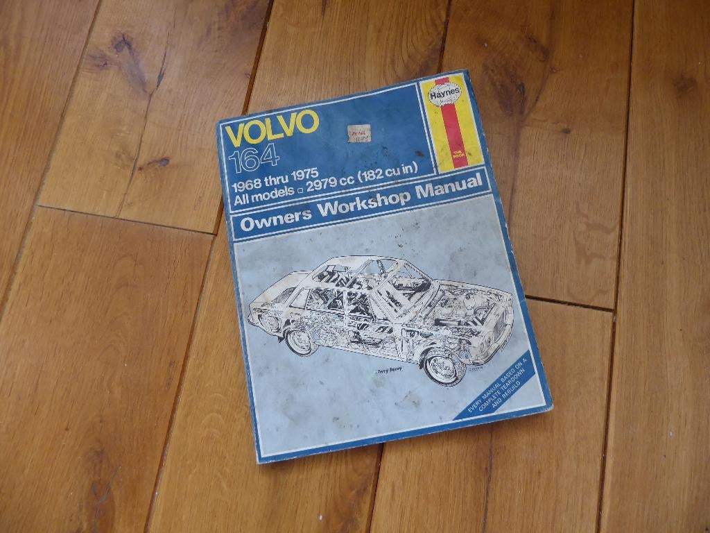 Haynes werkplaatshandboek Volvo 164, Ophalen of Verzenden