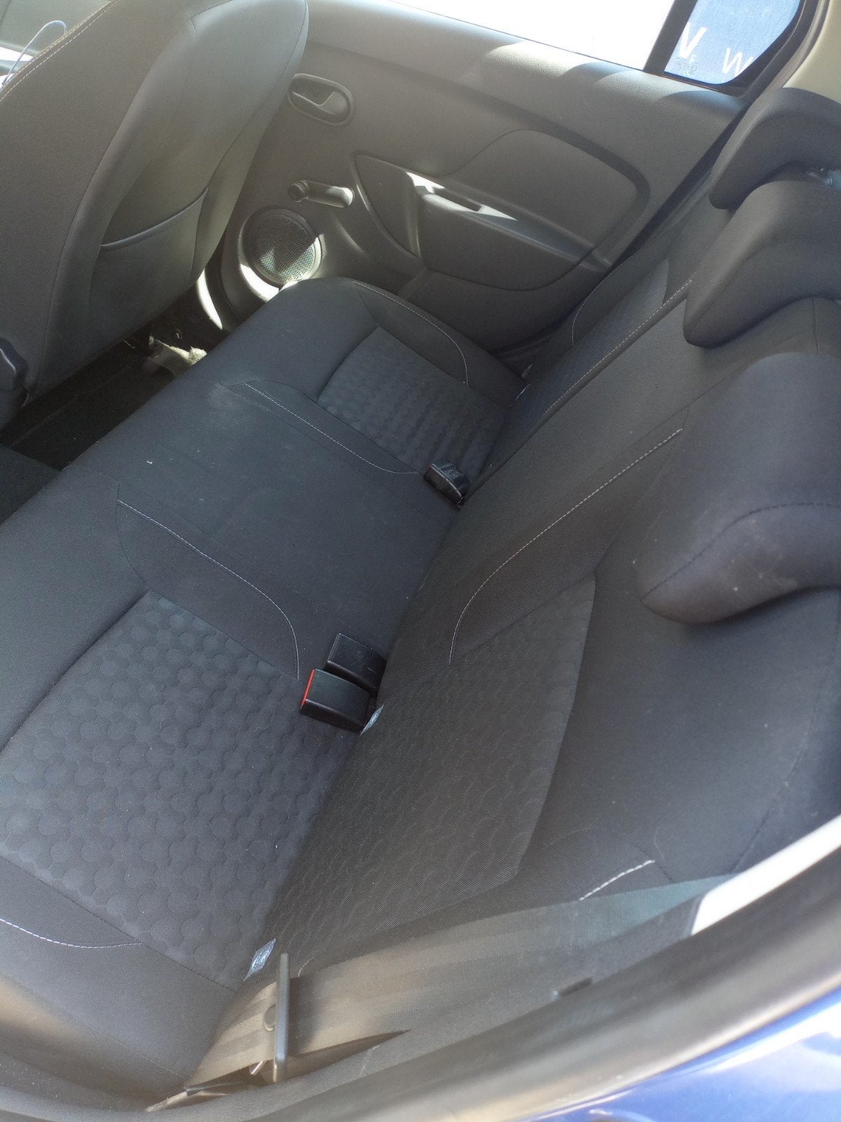 Dacia Logan !TOP STAAT! 0.9 66KW TCE MCV 2014 Blauw, Auto's, Voorwielaandrijving, 40 €/maand, Zwart, Alcantara