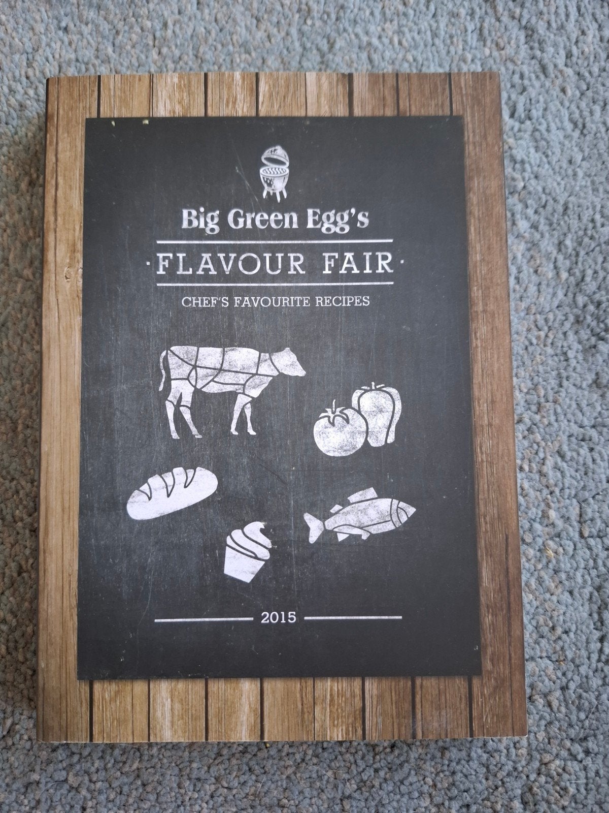 Big green egg's flavour fair 2015 (als nieuw), Ophalen of Verzenden, Zo goed als nieuw