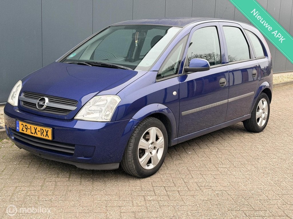 Opel Meriva 1.6 Cosmo NAP/APK/LEES TEXT !, Auto's, Opel, 4 cilinders, Blauw, Origineel Nederlands, Handgeschakeld
