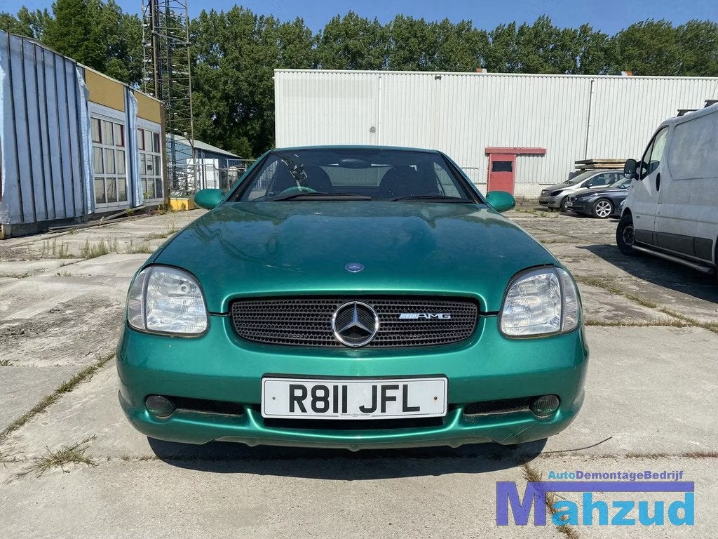 MERCEDES SLK R170 Groen 252 AMG Bumper set 1996-2004, Gebruikt, Mercedes-Benz AG, Mercedes-Benz, Ophalen of Verzenden