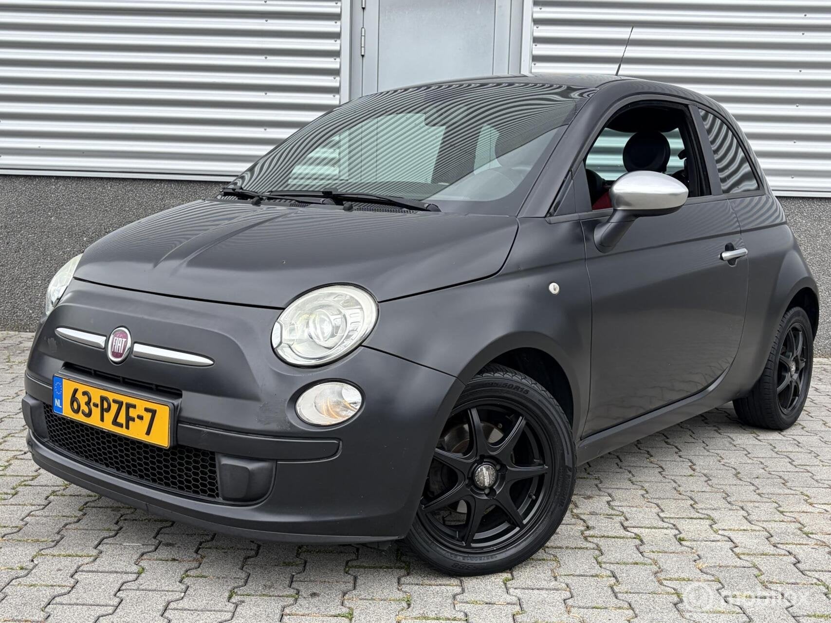 Fiat 500 0.9 TwinAir Blackjack-Xenon-Camera-Leder, Auto's, Voorwielaandrijving, Euro 5, 86 pk, Gebruikt